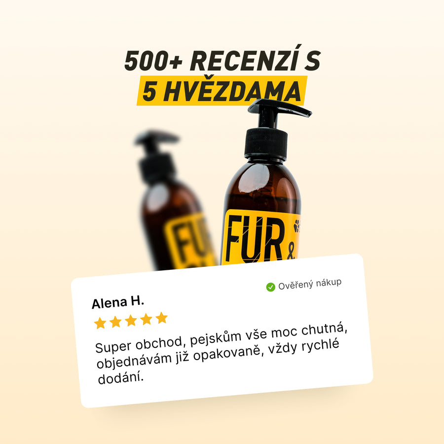 Fell & Krallen | Öl für gesundes Hundefell | 250 ml