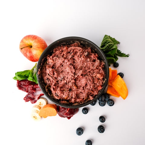 BARF Complete | Gefrorenes Fleisch für Hunde | Alleinfuttermittel