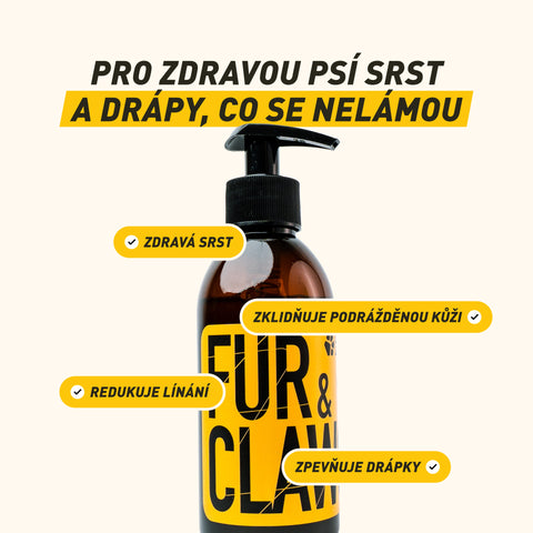Fell &amp; Krallen | Öl für gesundes Hundefell | 250 ml