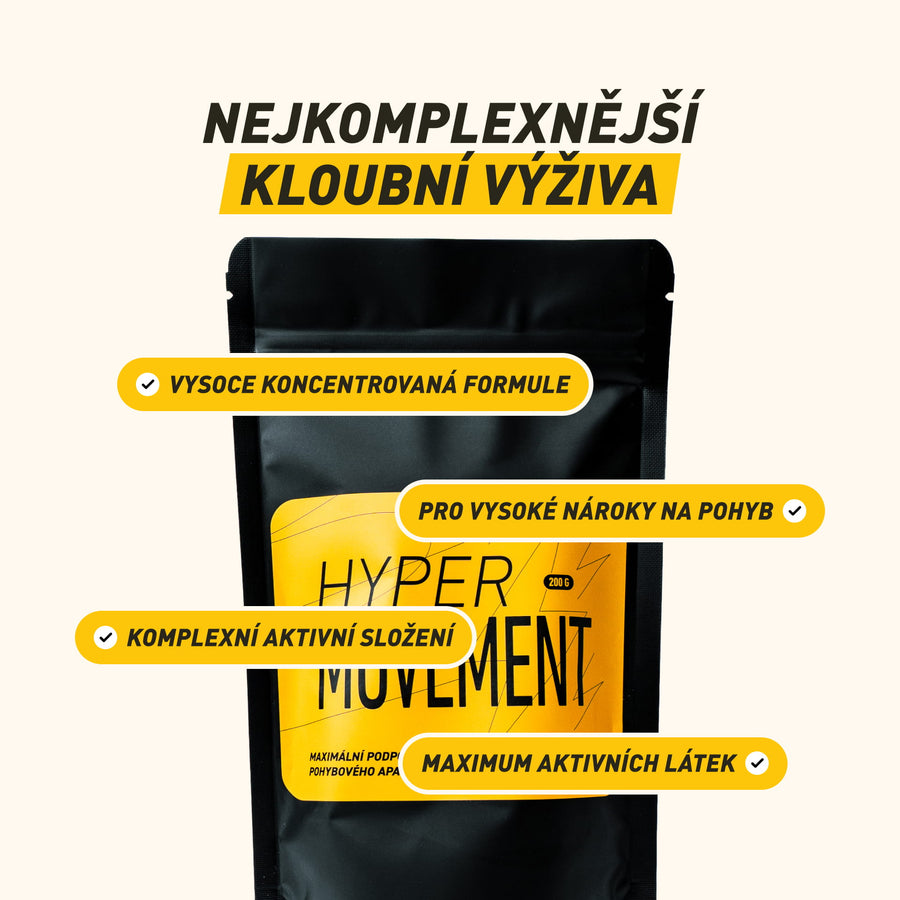 Hypermovement | Komplexní kloubní výživa pro aktivní pohyb a zdravý pohybový aparát psa