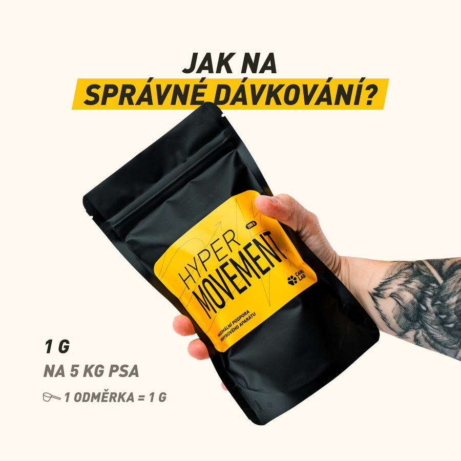 Hypermovement | Komplexní kloubní výživa pro aktivní pohyb a zdravý pohybový aparát psa