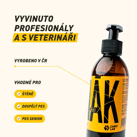 Lňák | 100% lněný olej jako rostlinný zdroj omega-3 pro psy s alergií na ryby